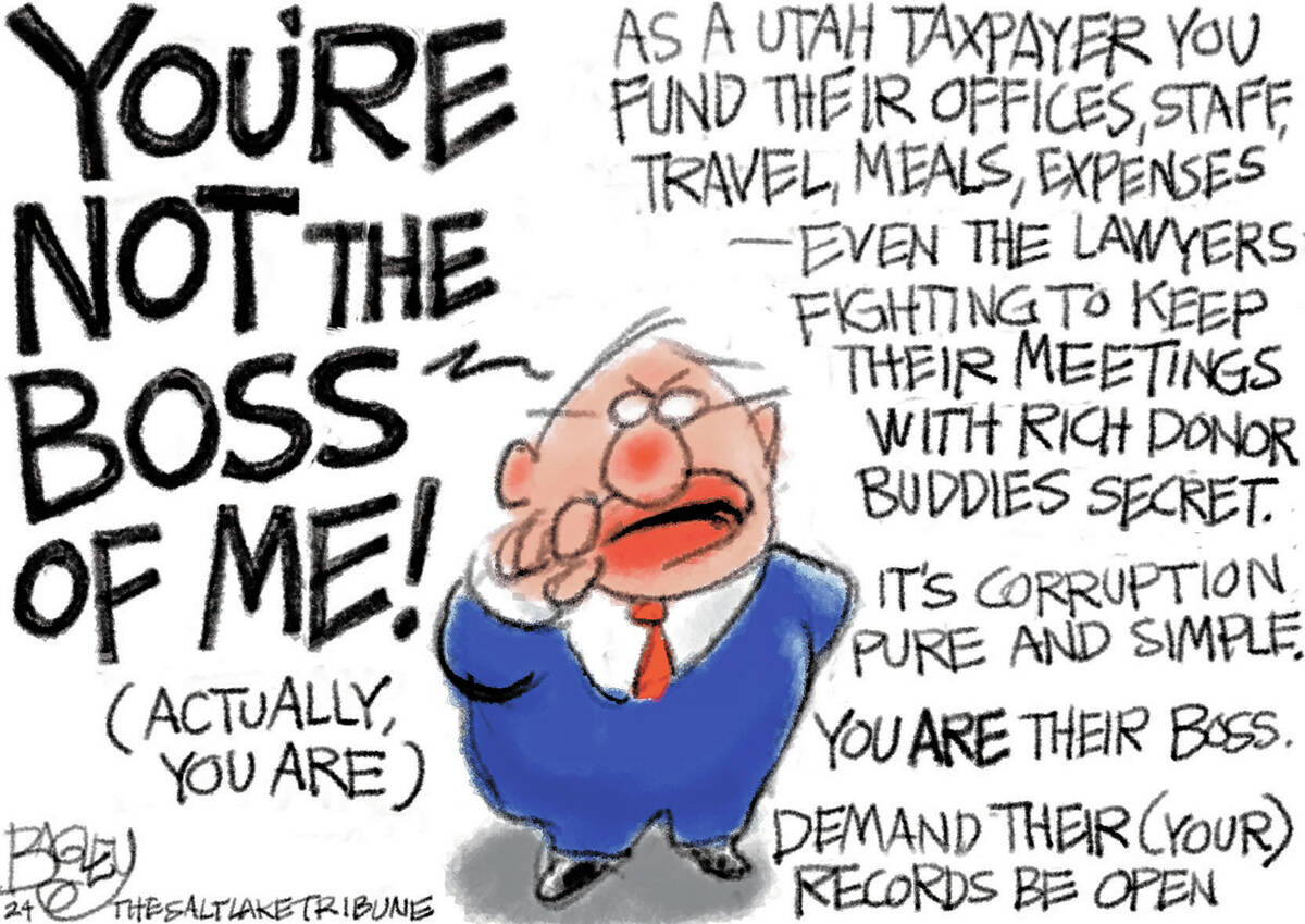 Pat Bagley The Salt Lake Tribune