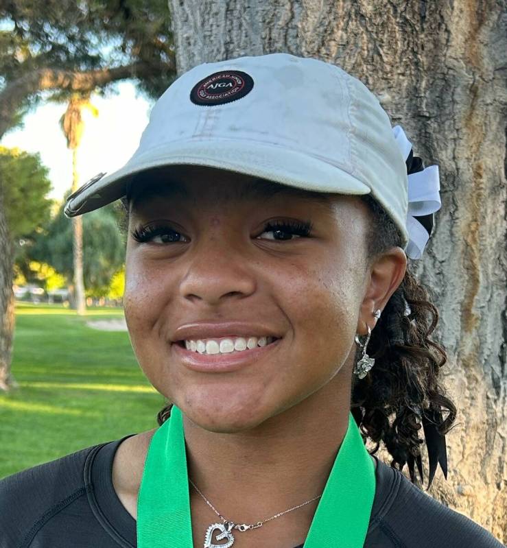 Clark's Alliah Jordan is a member of the Nevada Preps All-Southern Nevada girls golf team.