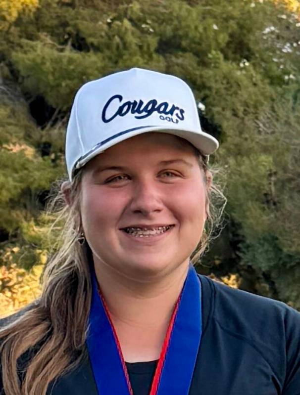 Coronado's Sophia Medlin is a member of the Nevada Preps All-Southern Nevada girls golf team.