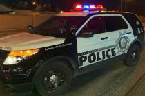 FILE - Metropolitan Police Department vehicle. (Las Vegas Review-Journal)