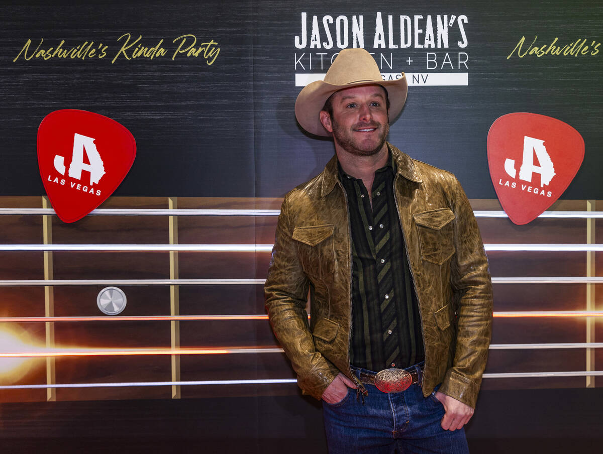 Easton Corbin walks the red carpet as Jason Aldean and the TC Restaurant Group celebrate the gr ...