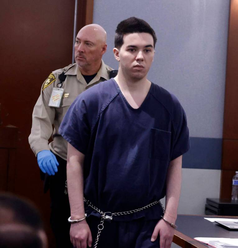 Chance Underwood, who pleaded guilty to two counts of open murder in the August 2019 shooting d ...