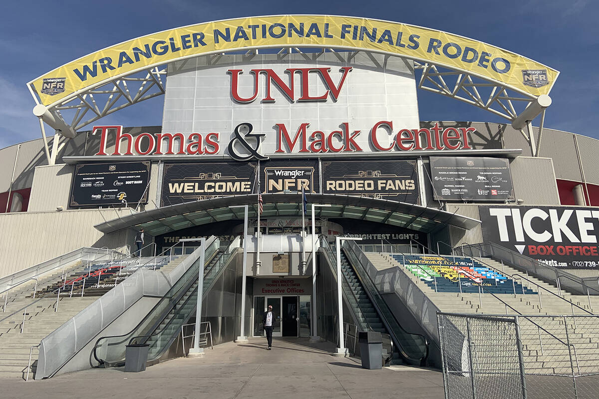 The Thomas & Mack Center has been home to the Wrangler National Finals Rodeo since 1985. Under ...