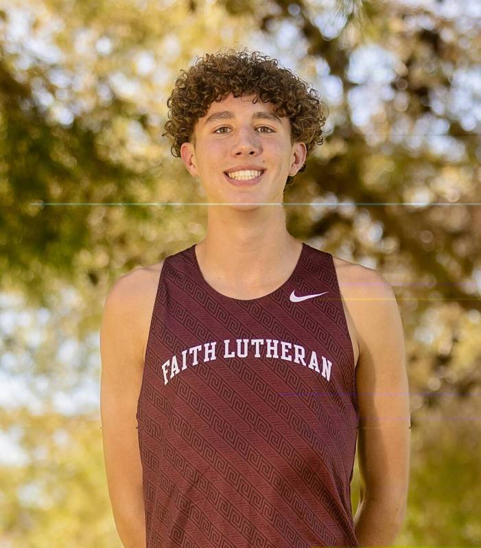 Faith Lutheran's Brady Anderson is a member of the Nevada Preps All-Southern Nevada boys cross ...