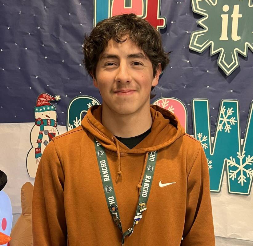 Rancho's Emmanuel Salinas is a member of the Nevada Preps All-Southern Nevada boys cross countr ...