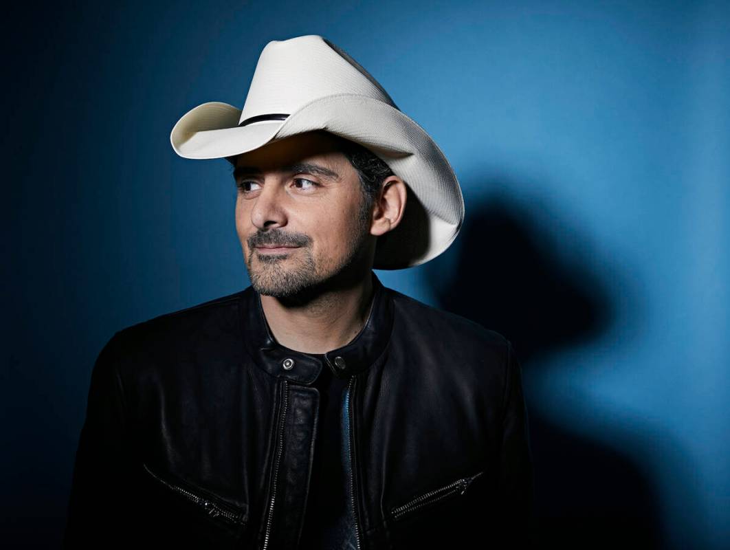 This Nov. 18, 2019 photo shows country singer Brad Paisley posing for a portrait in New York to ...