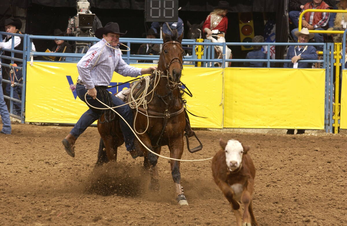 Joe Beaver competed in the Wrangler National Finals Rodeo 19 times. He finished his career with ...