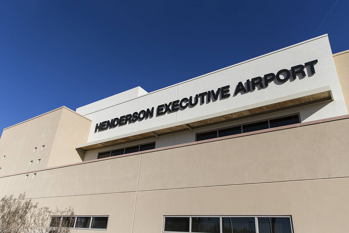 Henderson Executive Airport (Las Vegas Review-Journal/File)