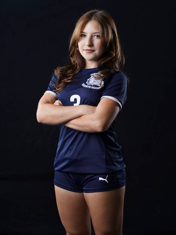 Centennial's Natalie Sligar is a member of the Nevada Preps All-Southern Nevada girls soccer team.