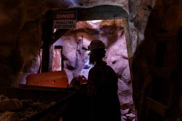 The Mine Experience features a display mine complete with education rooms at the McCaw STEAM Ac ...