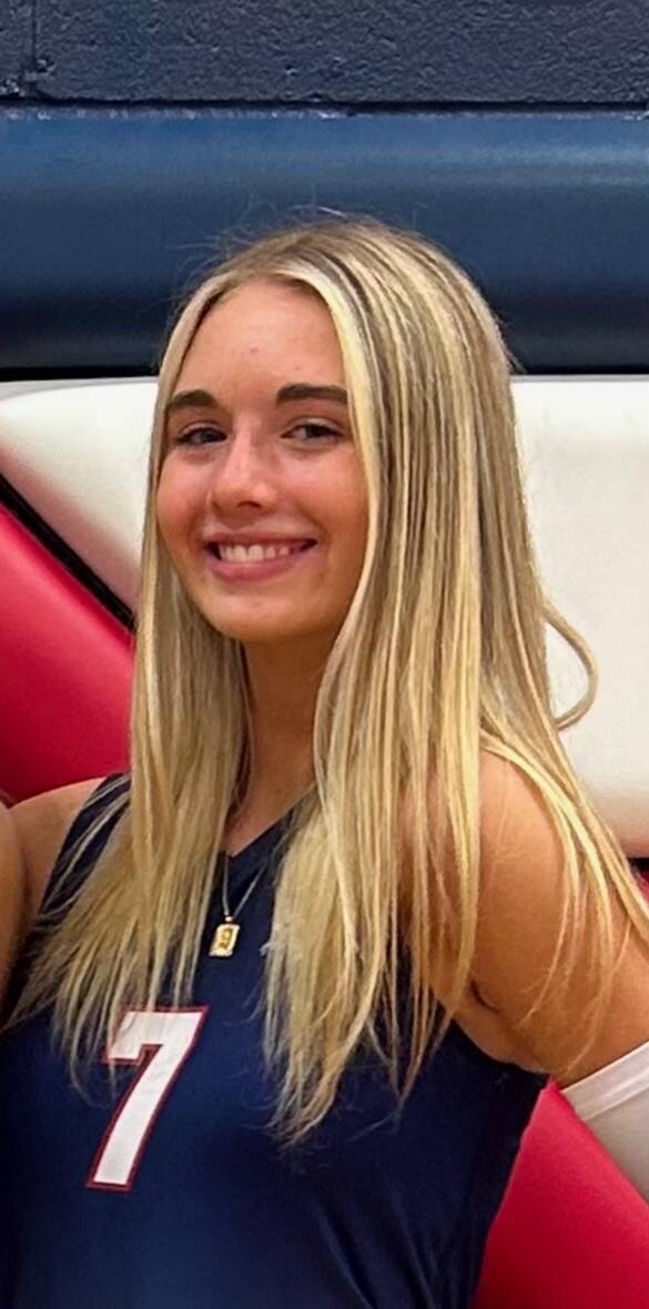 Coronado's Gentry Oblad is a member of the Nevada Preps All-Southern Nevada girls volleyball team.