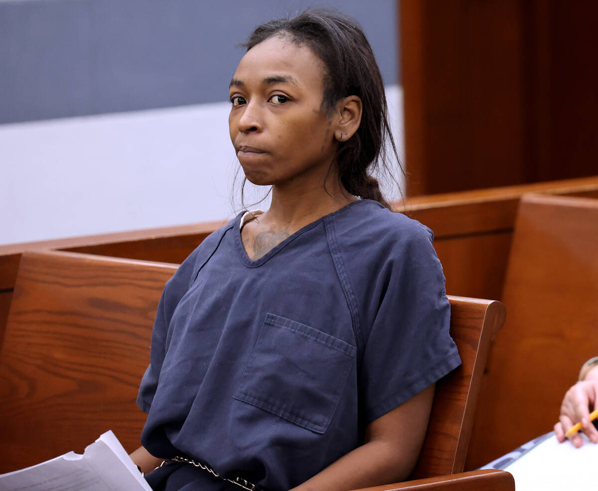 Markeisha Chanpale Foster, accused of involvement in the saga of Reba, the bulldog who died aft ...