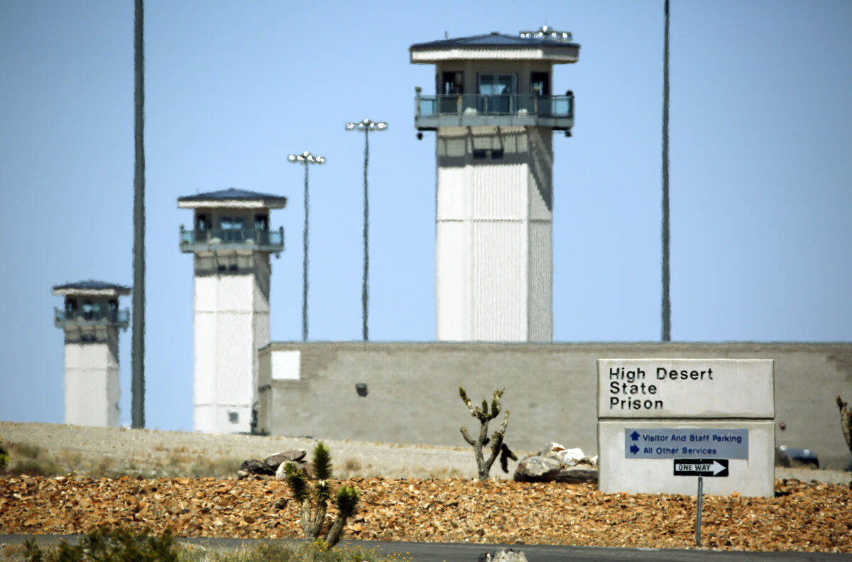 High Desert State Prison in Indian Springs. (AP Photo/John Locher, File)