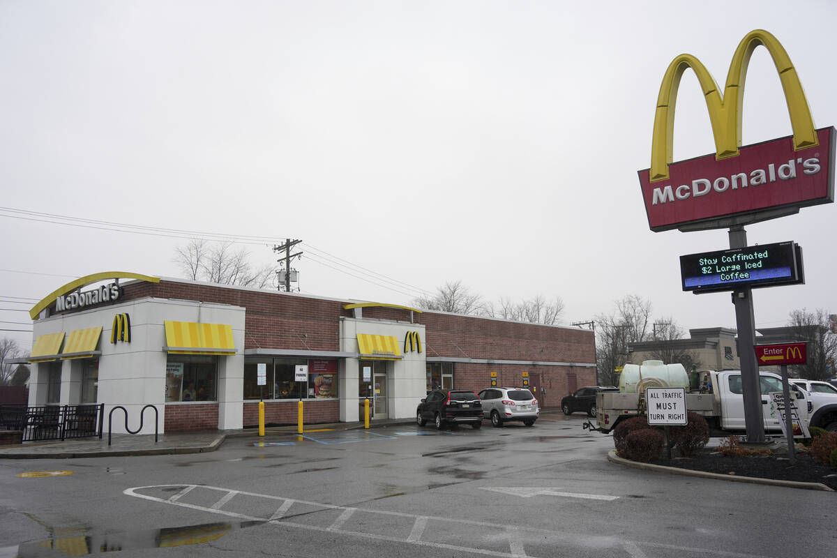 McDonald's restaurant, where an employee alerted authorities to a customer who was found with a ...