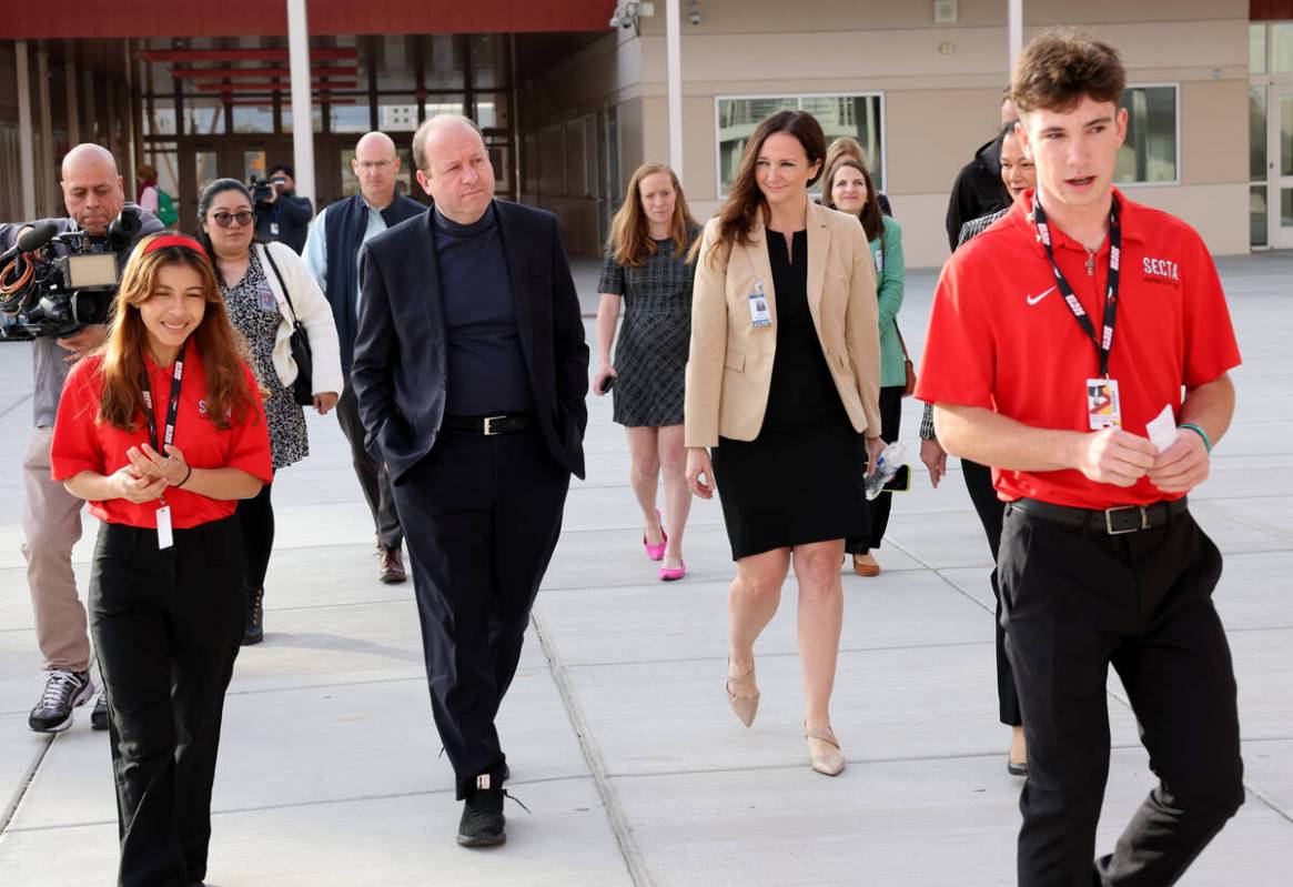 Southeast Career Technical Academy ambassadors, Culinary major Yoselin Rodriguez Santana and Au ...