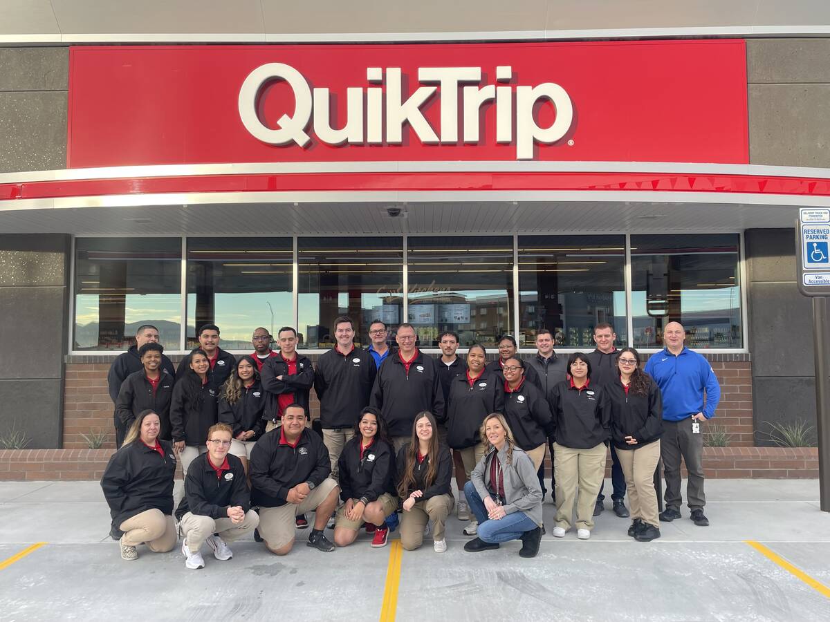 The new QuikTrip location at 5625 N. Lamb Blvd., located along Interstate 15 at Exit 50. This i ...