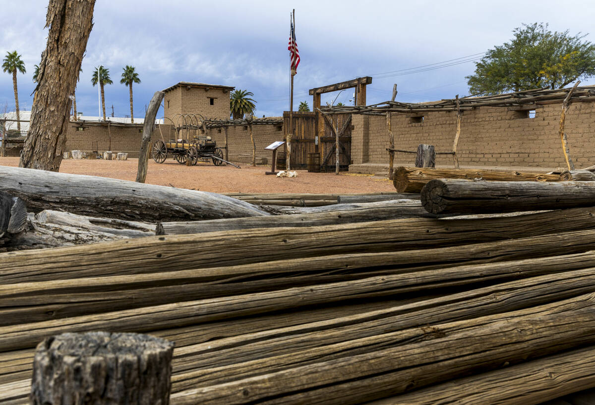 The interior of the Old Mormon Fort, one of the properties on Preserve Nevada's list of 12 "mos ...