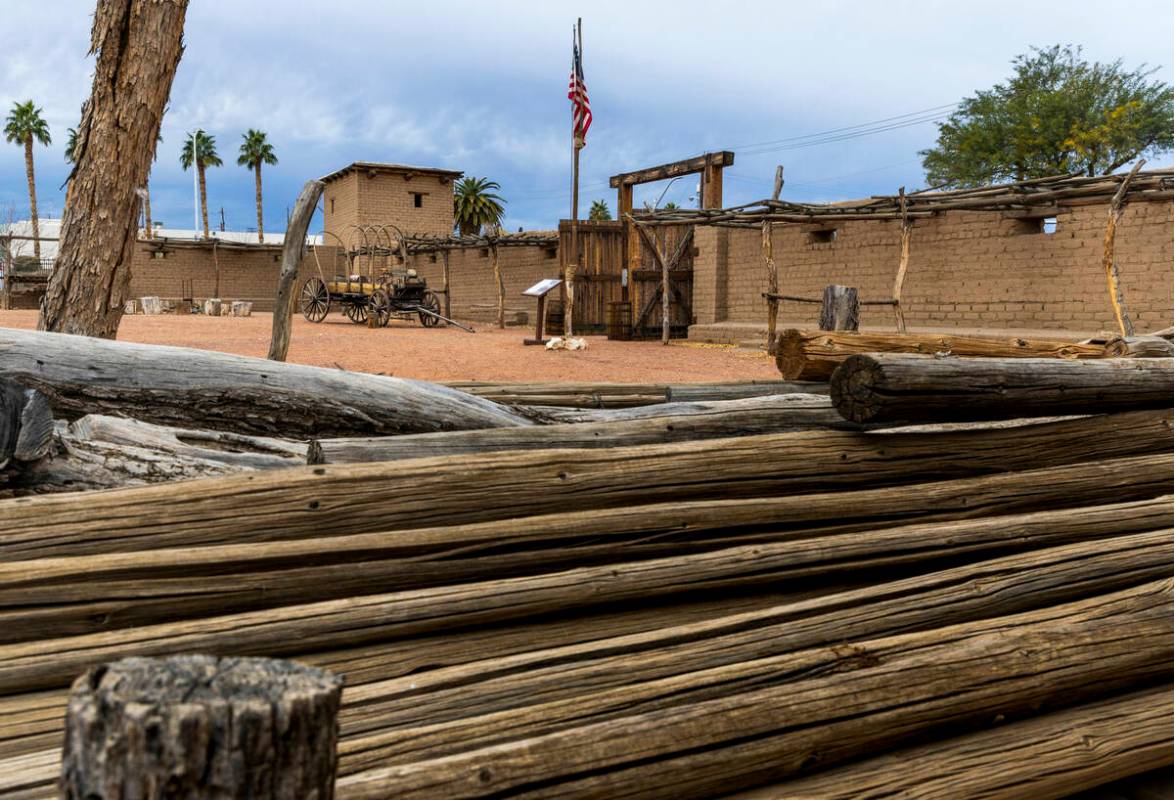 The interior of the Old Mormon Fort, one of the properties on Preserve Nevada's list of 12 "mos ...