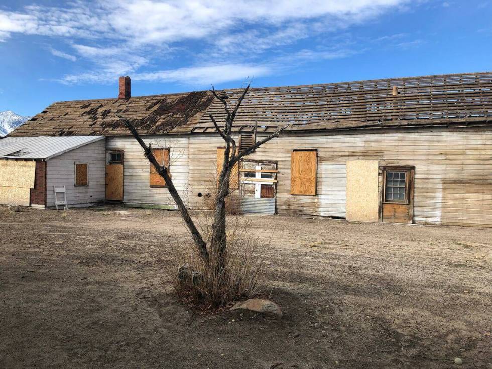 Nishikida Laundry Building is seen in a file photo. (Nevada Division of Environmental Protection)