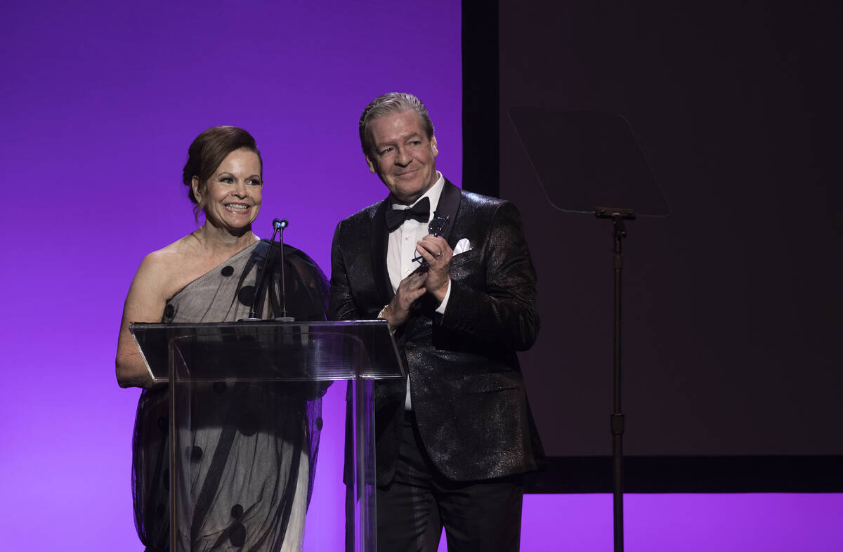 Nevada Ballet Theatre CEO Beth Barbre, left, and executive director and artistic director Roy K ...