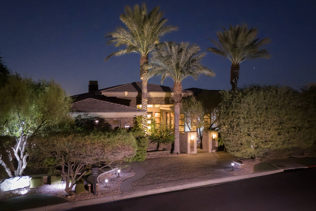 1492 MacDonald Ranch Dr. is No. 5 on the list at $9.45 million. The home has four beds, six bat ...