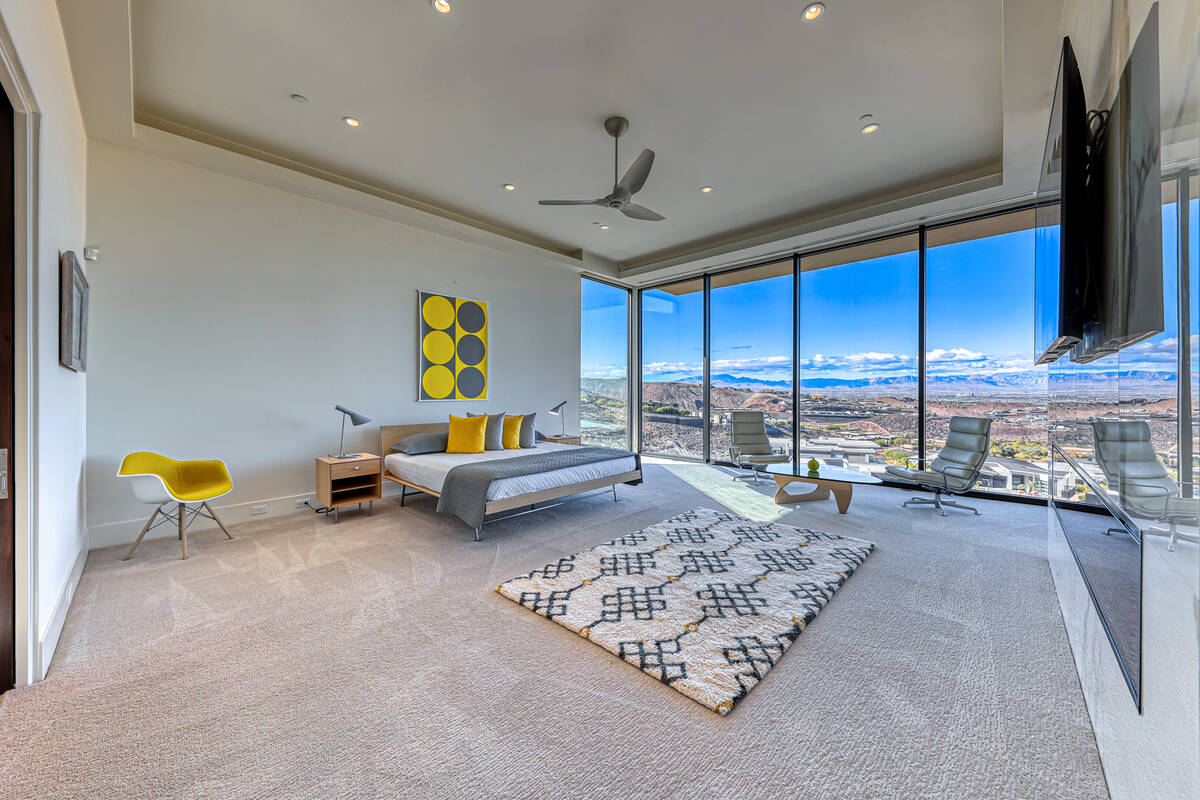 677 Overlook Rim Dr. is No. 6 on the list at $9.25 million. With 8,235 square feet of space, fi ...