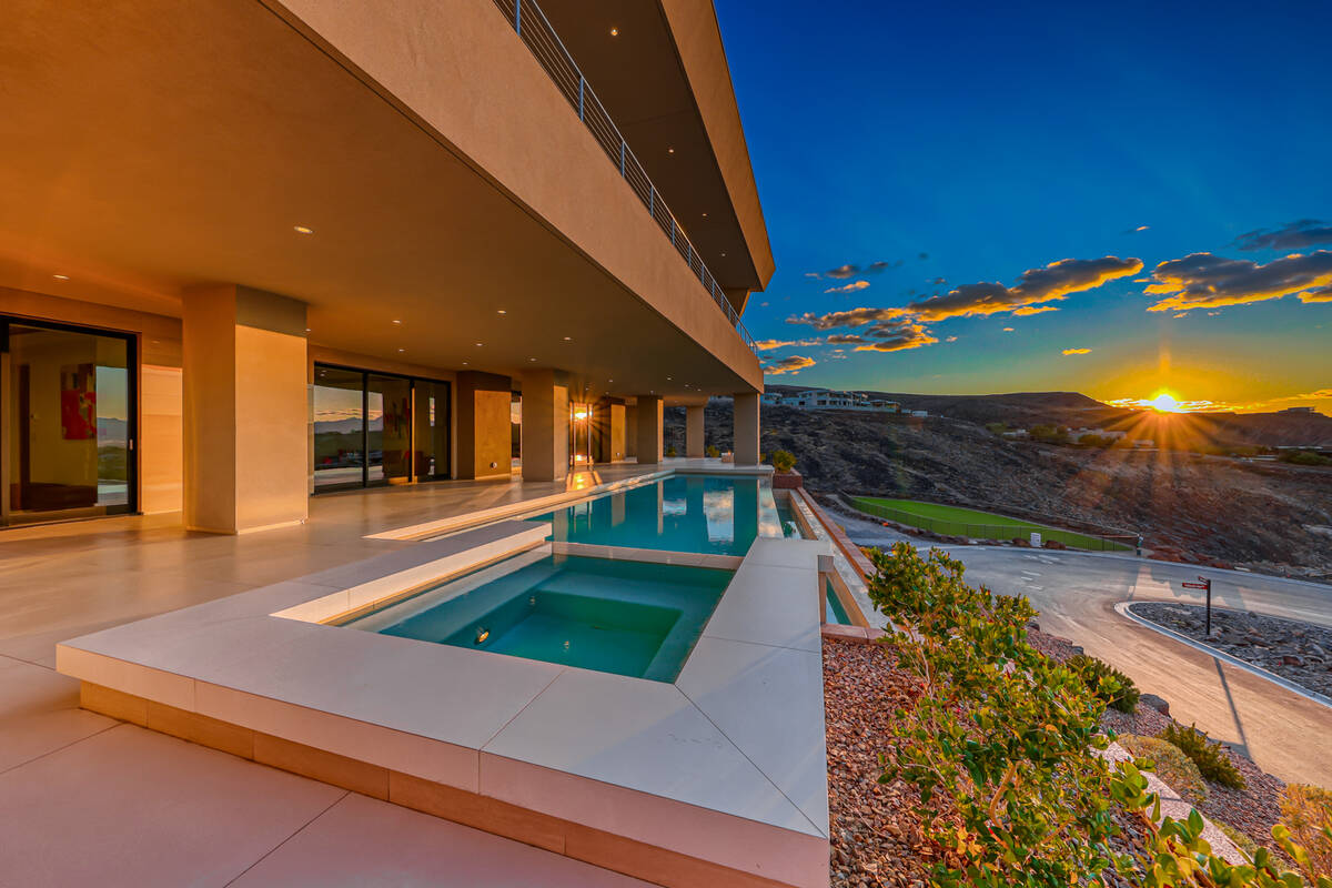 677 Overlook Rim Dr. is No. 6 on the list at $9.25 million. With 8,235 square feet of space, fi ...