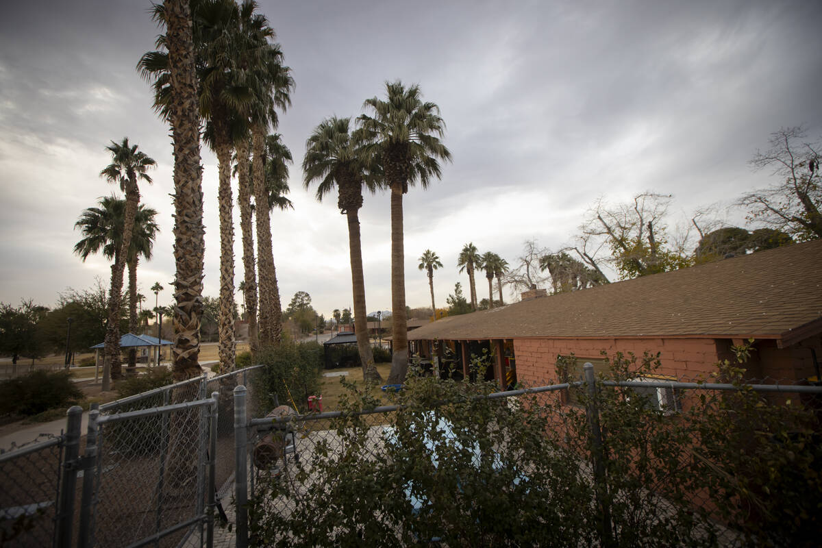 An exterior view of the Inspiring Children Foundation nonprofit, which assists youth in-need, o ...