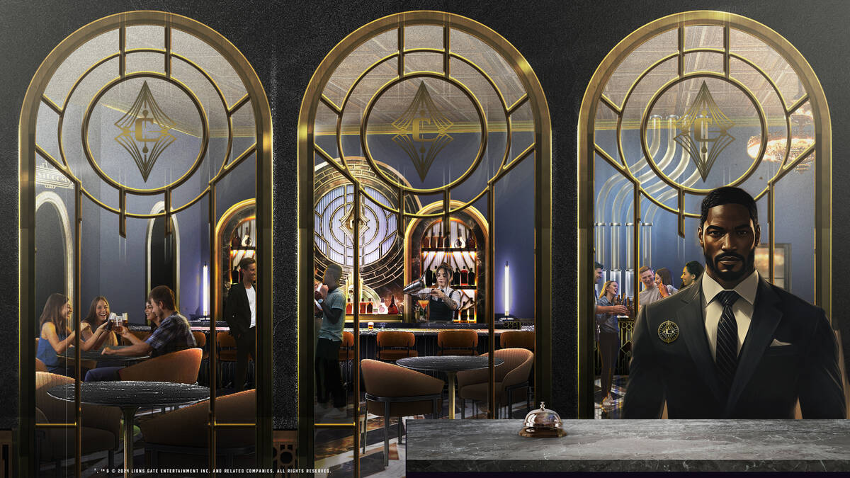 The doors to the JOHN WICK EXPERIENCE will open in February 2025. (Lionsgate)