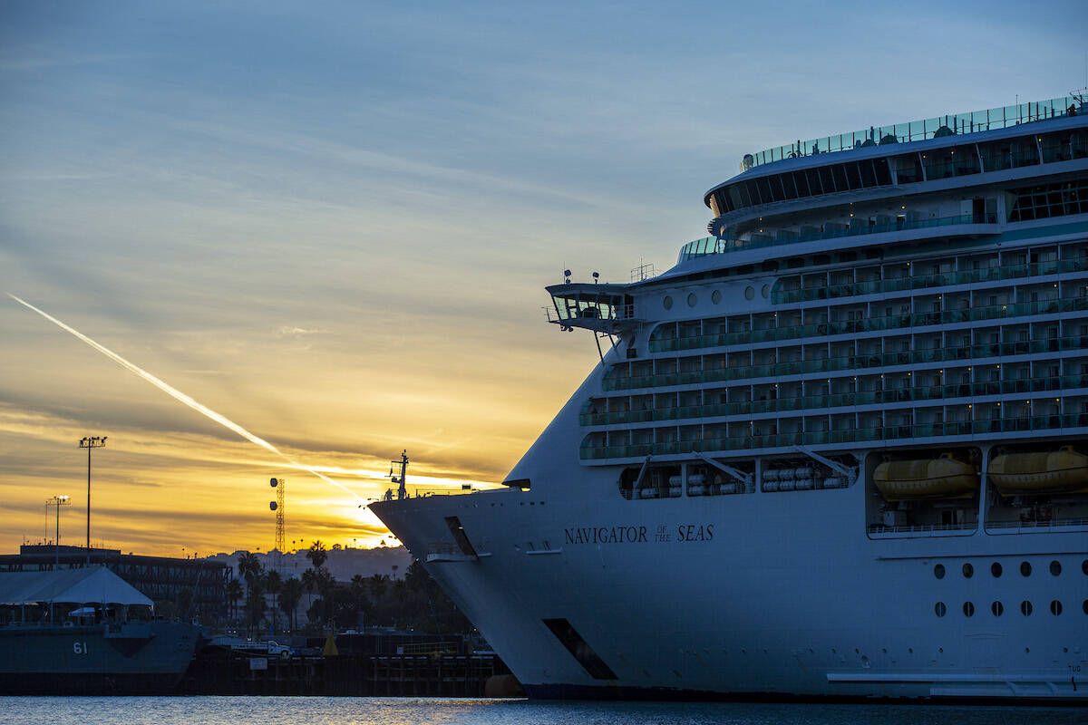 The Royal Caribbean Navigator of the Seas ship is seen in this company file photo. (Courtesy Ro ...