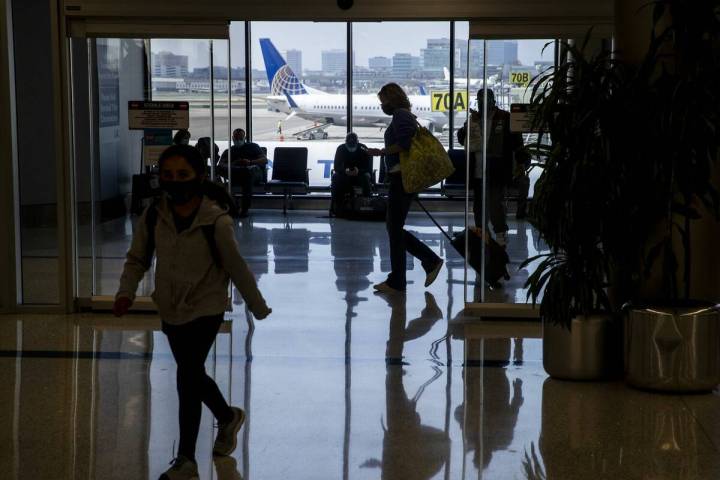 A TSA officer flagged a woman’s bag during a routine X-ray screening at Los Angeles Inte ...