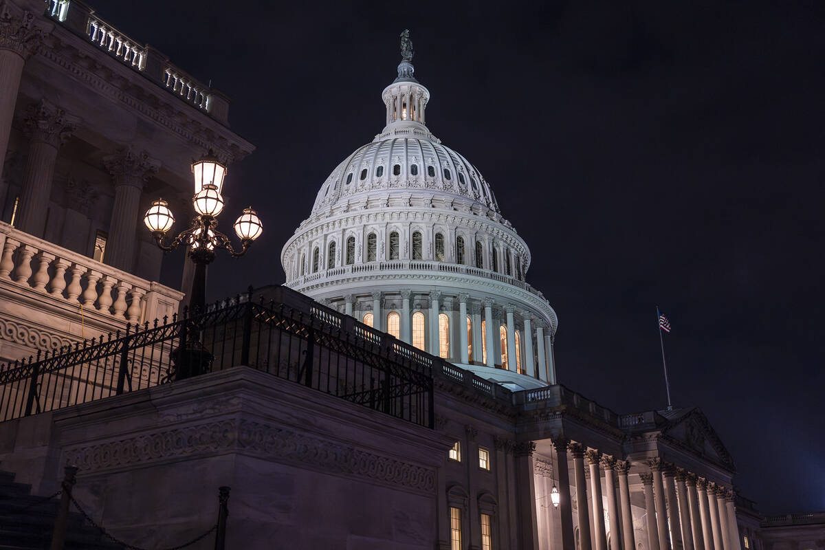 The Capitol is pictured in Washington, Friday, Dec. 20, 2024. (AP Photo/J. Scott Applewhite)