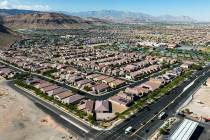 An aerial view of Enterprise where the BLM plans to auction off some undeveloped land. (Bizuaye ...