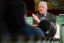 Former President Jimmy Carter. (AP Photo/John Amis, File)