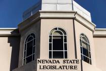 The Nevada State Legislature Building (Las Vegas Review-Journal)