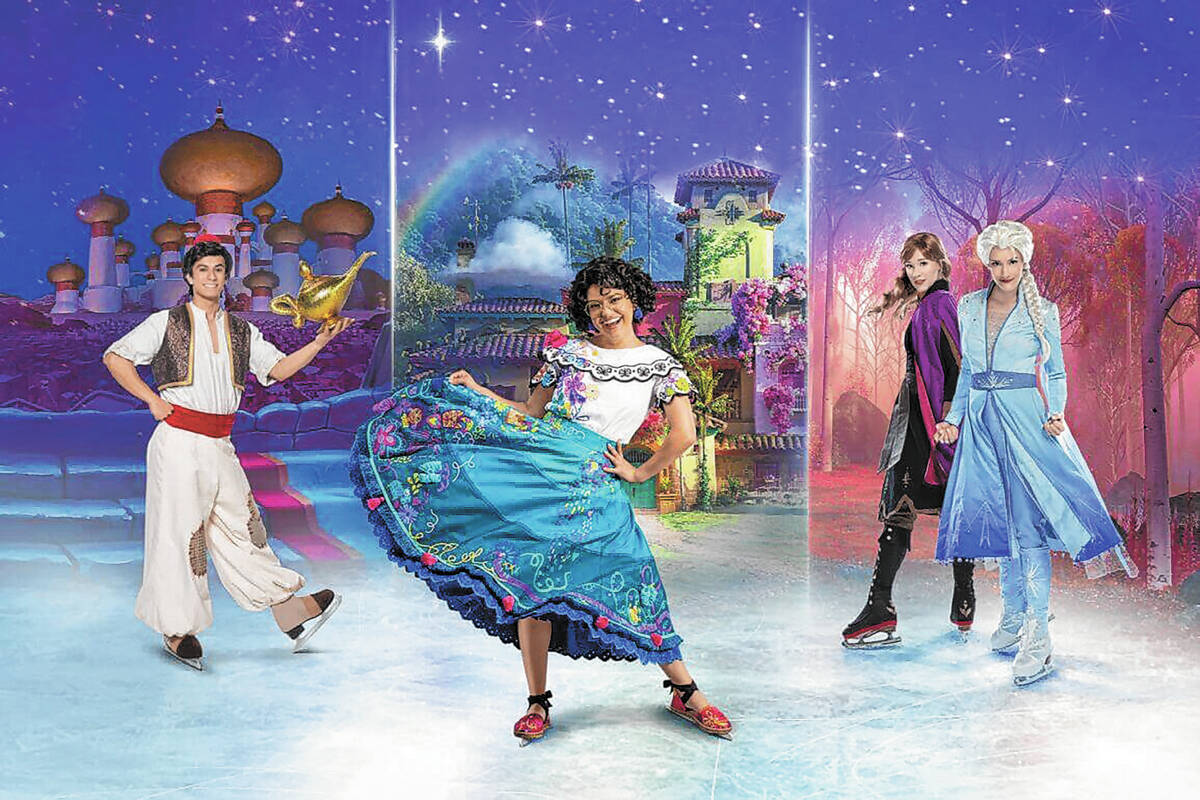 “Disney on Ice: Magic in the Stars" glides into the Thomas & Mack Center on Thu ...