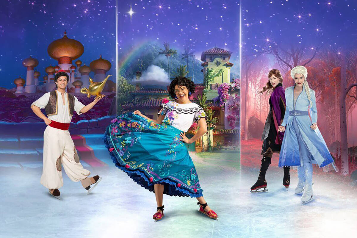 “Disney on Ice: Magic in the Stars" glides into the Thomas & Mack Center on Thu ...