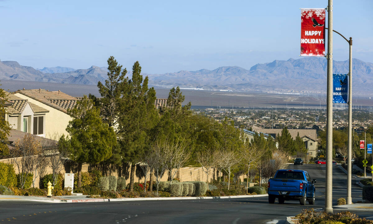 More homes and other development are on the way like here on W. Eagle Canyon Avenue about Skye ...