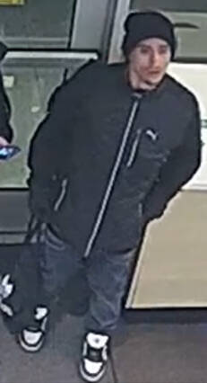 Police are seeking this man in connection with an armed robbery committed Dec. 15, 2024, at a b ...