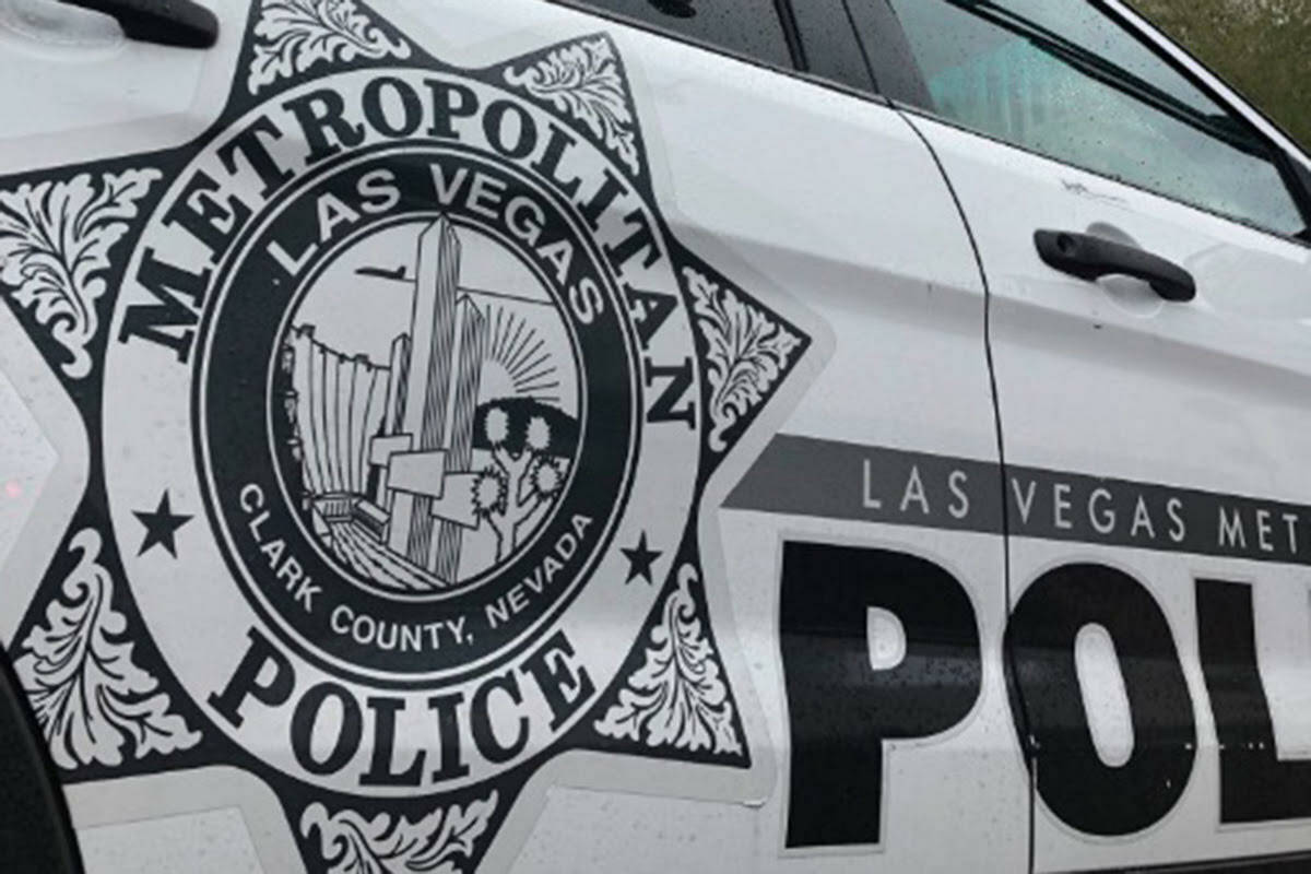 FILE - Metropolitan Police Department vehicle. (Las Vegas Review-Journal)