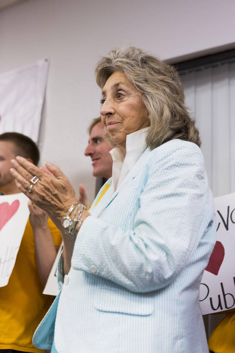 Rep. Dina Titus, D-Nev. said corporate investors are hurting the local housing market. Photo: L ...