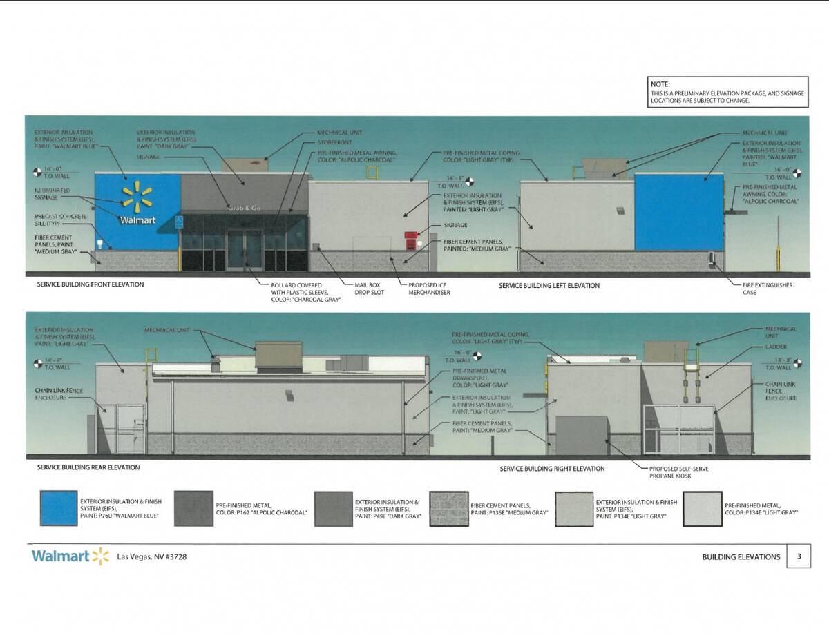 Layout for the new Wal-Mart Grab N Go. (Submited)