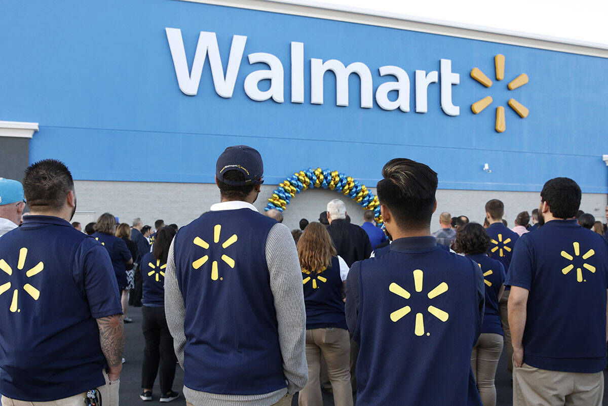 Walmart is planning to add a new concept to a North Las Vegas store. (Bizuayehu Tesfaye/Las Veg ...