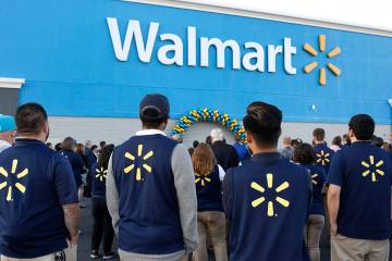 Walmart is planning to add a new concept to a North Las Vegas store. (Bizuayehu Tesfaye/Las Veg ...