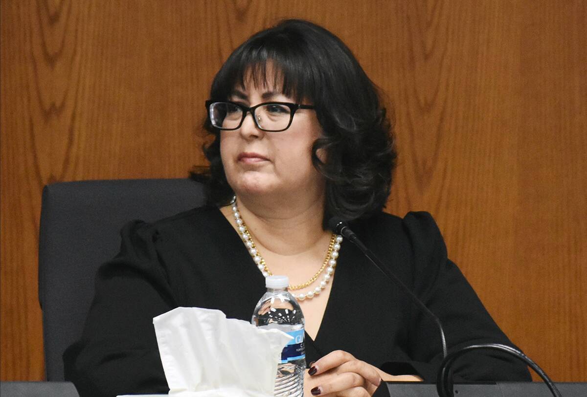 The Clark County School Board elected Irene Bustamante Adams as its new President. (Las Vegas R ...