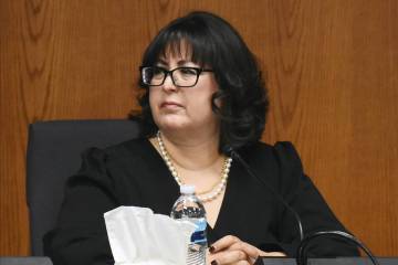 The Clark County School Board elected Irene Bustamante Adams as its new President. (Las Vegas R ...