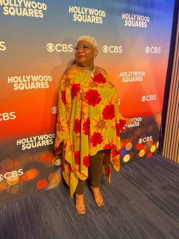 Las Vegas headlining comic Luenell is shown on the set of "The Hollywood Squares," due to retur ...