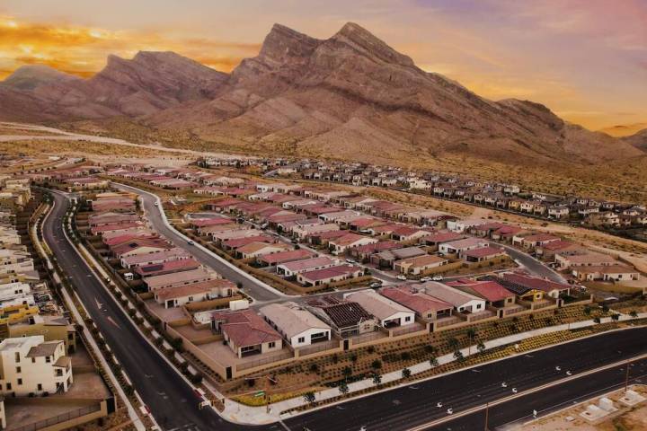 Summerlin earned the No. 5 spot with new home sales of 1,055 on the 2024 list of the country’ ...