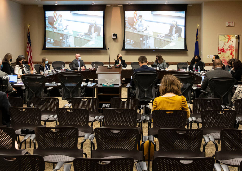 The Nevada System of Higher Education Board of Regents holds a special meeting on Friday, Nov. ...