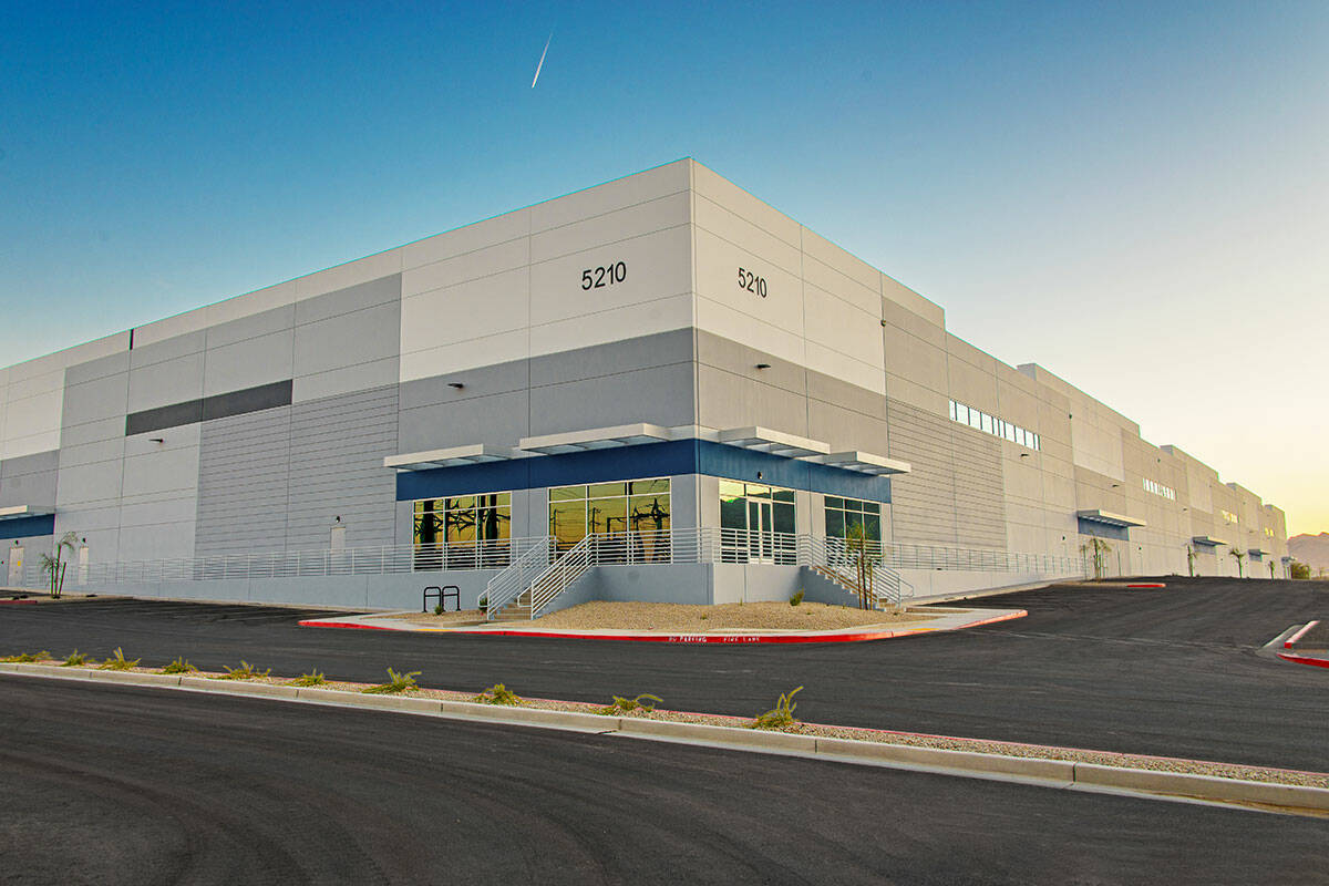 Panattoni Development Co. said it completed Nellis Commerce Center, an industrial building in t ...